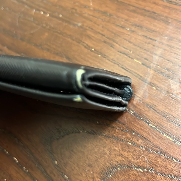 Prada Saffiano Leather Wallet in Black - Picture 9 of 14